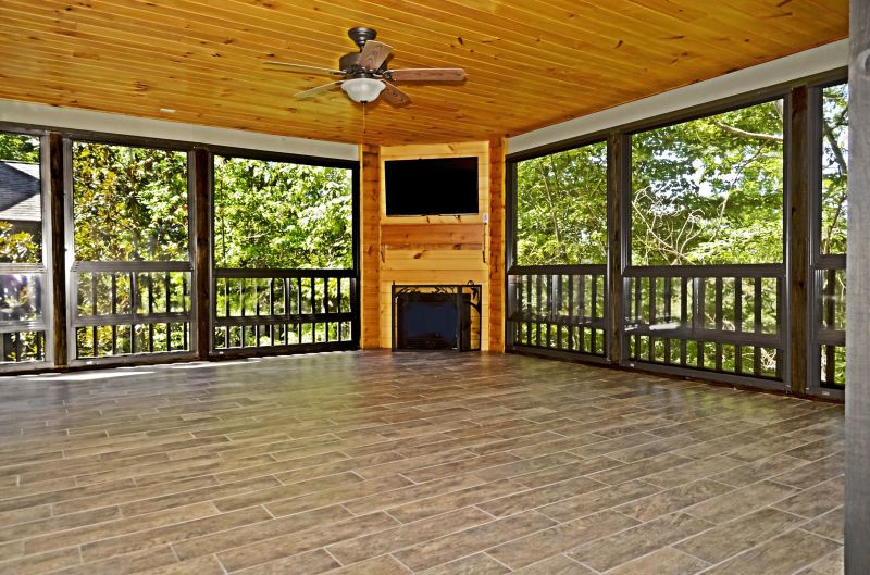 Porch Enclosure Installation