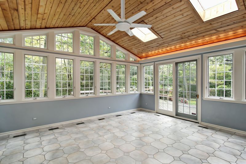 Completed Sunroom with Design Details